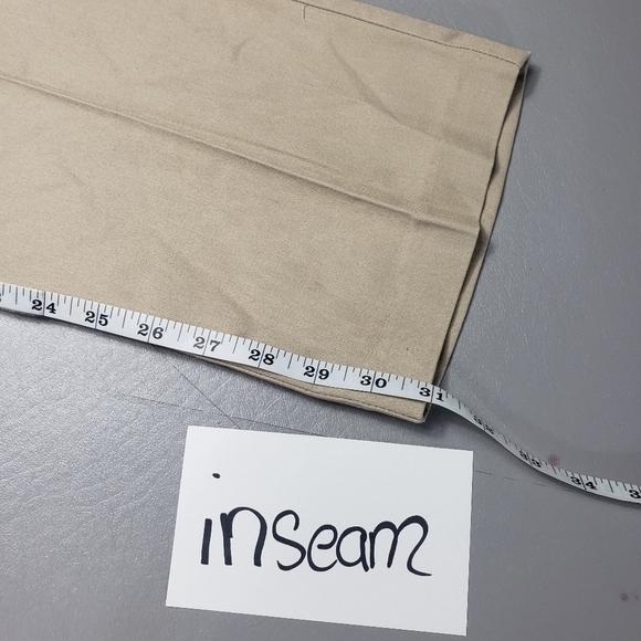 classroom uniforms juniors khaki tan straight leg pants juniors size 5/6 - Picture 10 of 12